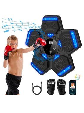 2026 Music Boxing Machine Adults and Kids Smart Bluetooth Boxing Training